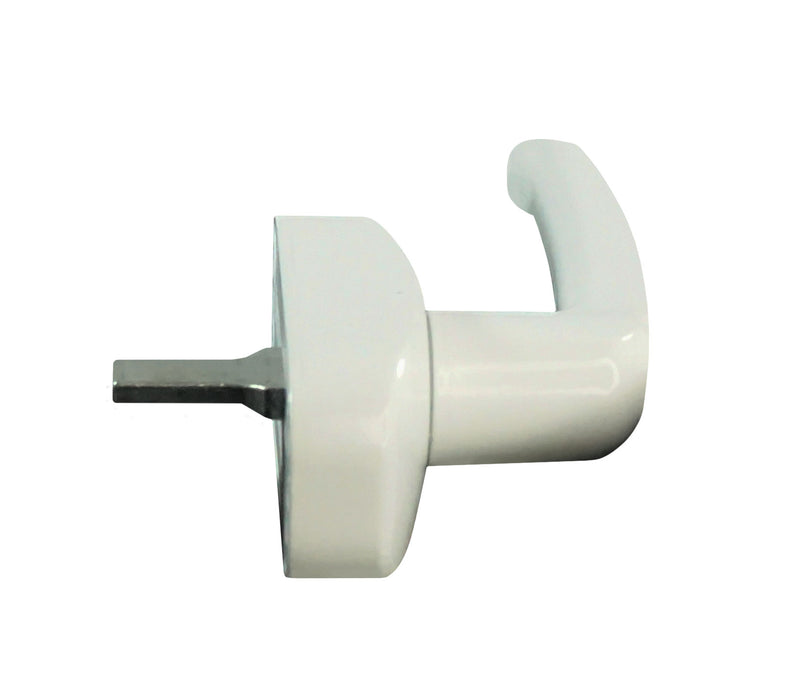 WRS Caldwell 4" Right Hand Euro Handle - White