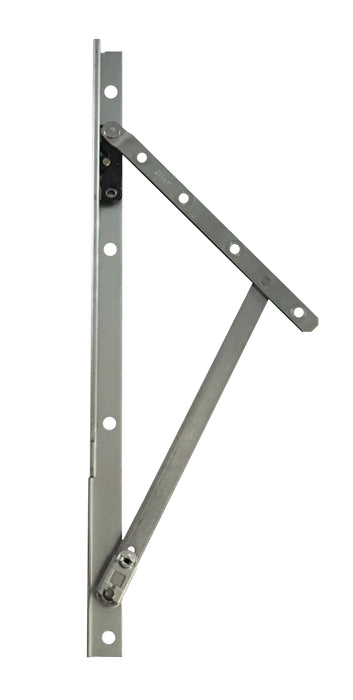 WRS Truth Stainless Steel 14" Left or Right Hand Concealed Awning Hinge - 20 lbs