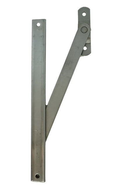 WRS Truth Hardware 8" Standard Duty Friction Adjuster - .593" Stack Height, .235" Bracket