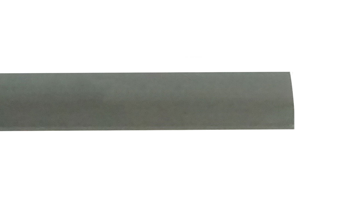 WRS Charcoal Grey Snap-In Vinyl Rigid Glazing Bead - 6 Ft Stick