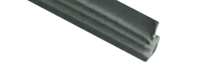 WRS Capitol Dark Gray Rigid Glazing Bead - 6 Ft Stick