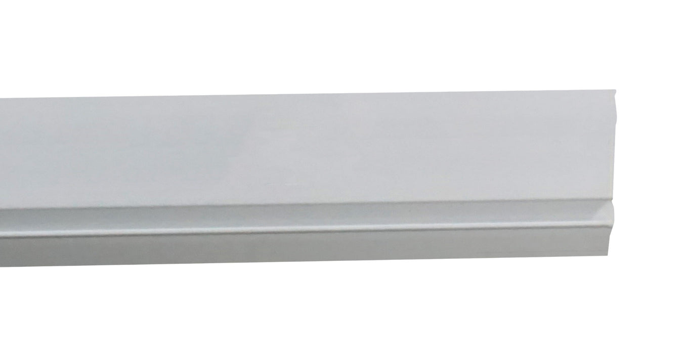 WRS White Snap-In Vinyl Rigid Glazing Bead - 6 Ft Stick