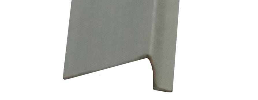 WRS Portalume Grey Snap-In Vinyl Rigid Glazing Bead - 6 Ft Stick