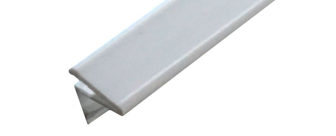 WRS White Snap-In Glazing/Leaf Seal - 8 Ft Stick