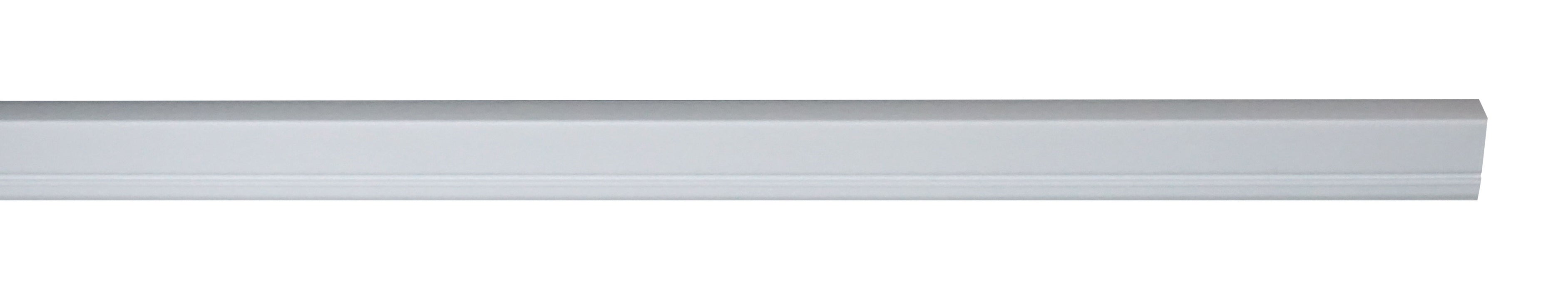 WRS White Vinyl Rigid Glazing Bead - 6 Ft Stick