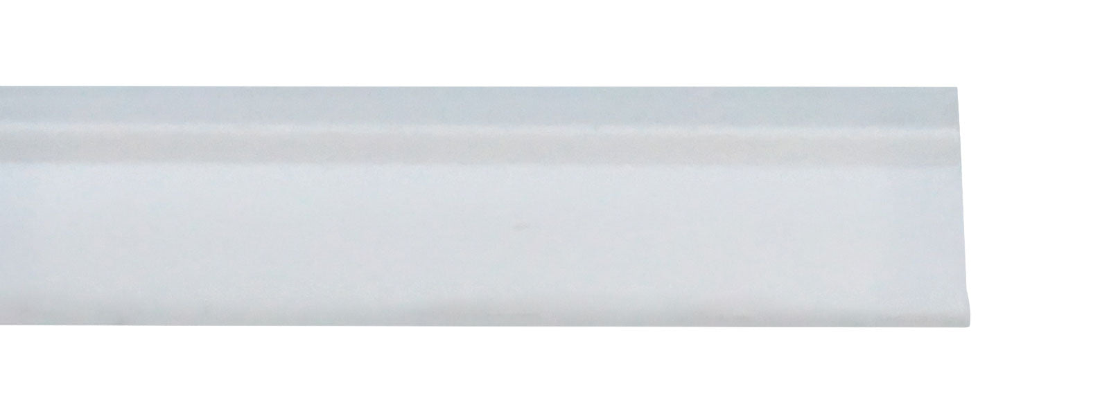 WRS White Snap-In Glazing Bead - 6 Ft Stick