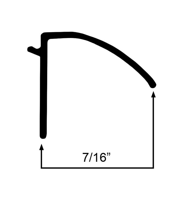 WRS White Glazing Bead - 6 Ft Stick