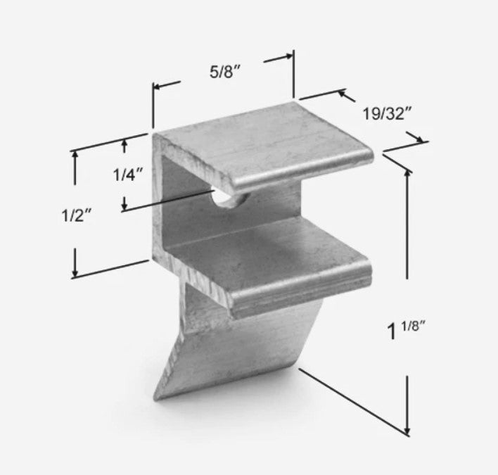 WRS 1-1/8" Sash Cam - Metal