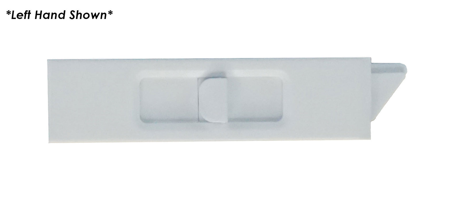 WRS 2-5/8" White Tilt Latch - Left or Right Hand