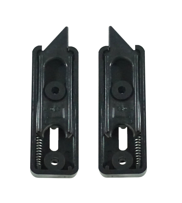 WRS 2-9/16" Left & Right Hand Tilt Latch Set - Black