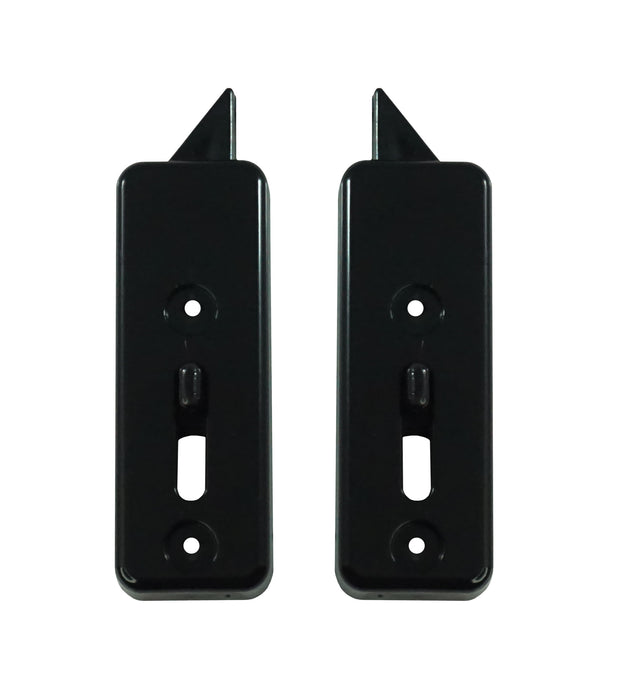 WRS 2-9/16" Left & Right Hand Tilt Latch Set - Black