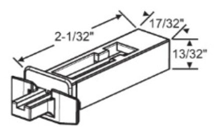 WRS Silverline Pivot Bar & Housing