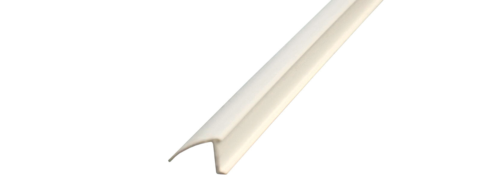 WRS Capitol White Snap-In Glazing - 6 Ft Stick