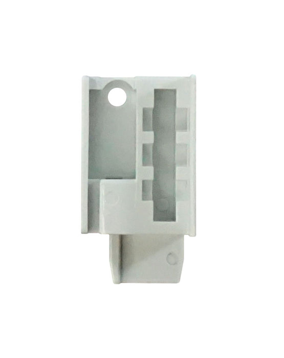 WRS Reynolds Left or Right Hand Lower Sash Block with Roller Housing - White