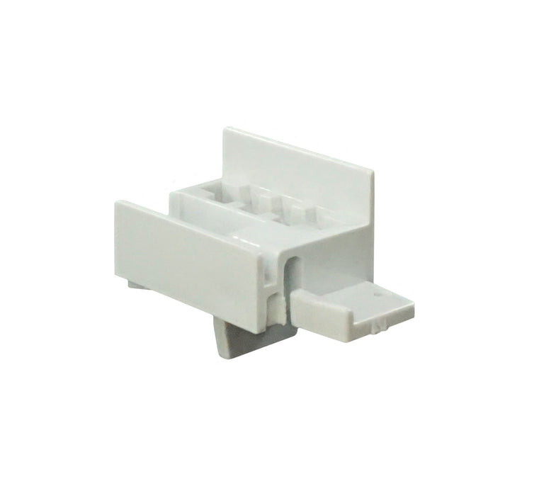 WRS Reynolds Left or Right Hand Lower Sash Block with Roller Housing - White