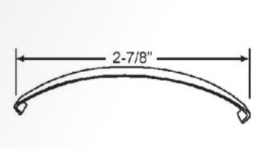 WRS PGT Sash Lift Spring used with Extruded Handles - 2-7/8"