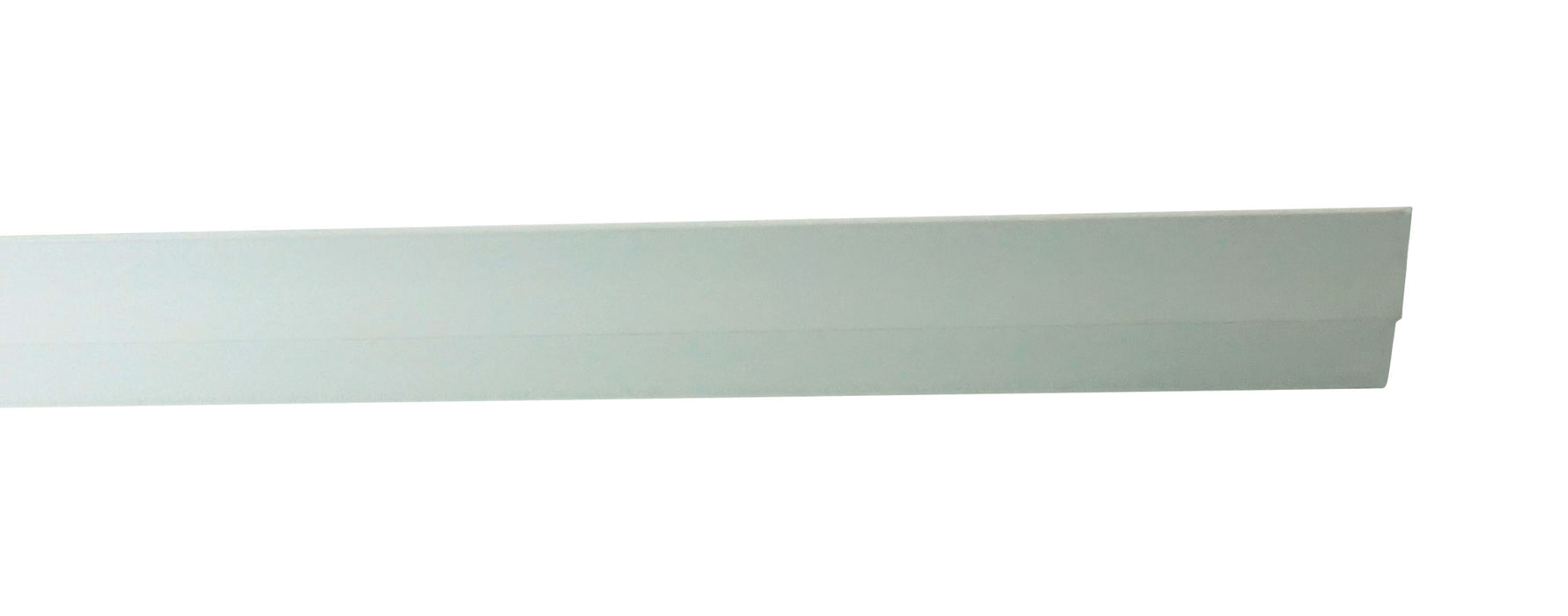 WRS Wenco Dual Durometer White Vinyl Snap-In Glazing Bead - 6 Ft Stick