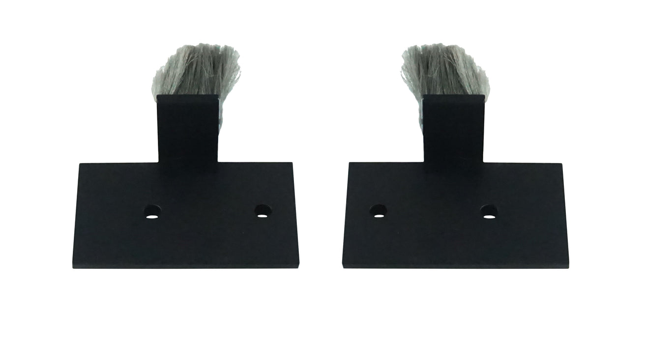 WRS EFCO Commercial Lower Sash Cap Set with Weatherstripping - Black