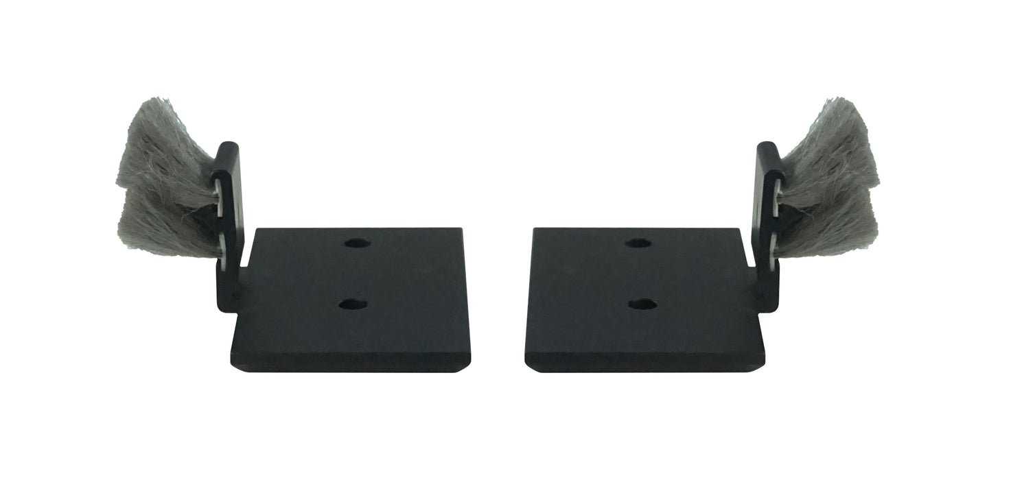 WRS EFCO Commercial Lower Sash Cap Set with Weatherstripping - Black