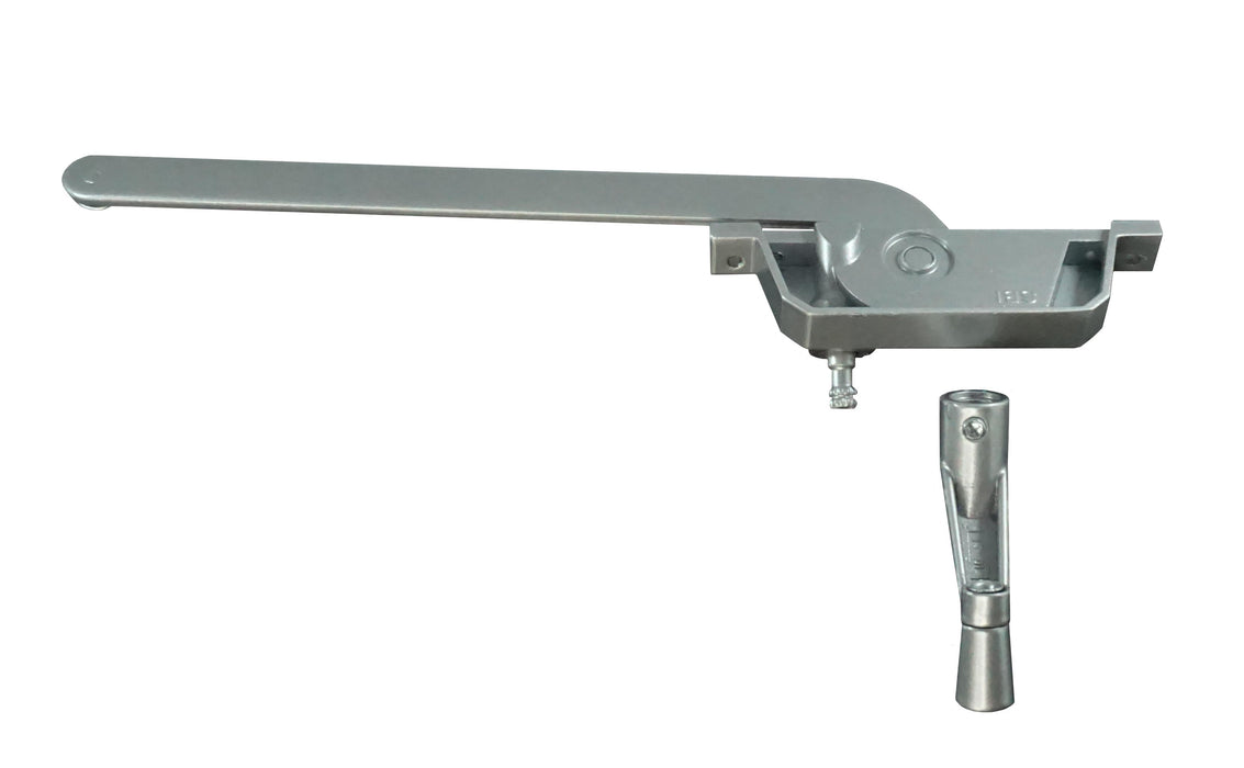 WRS Fenestra 9" Aluminum Single Arm Operator and Handle Set - Aluminum