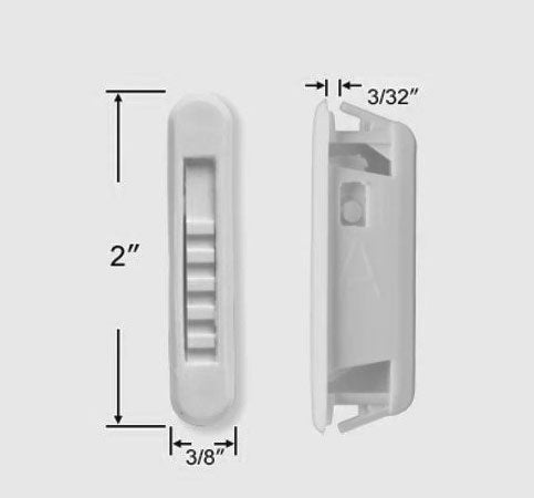 WRS 2" Vent Lock - White