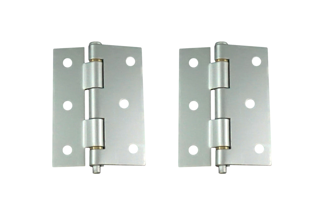 WRS 3" Aluminum Screen Door Hinge with Brass Bearings - 2 Pack