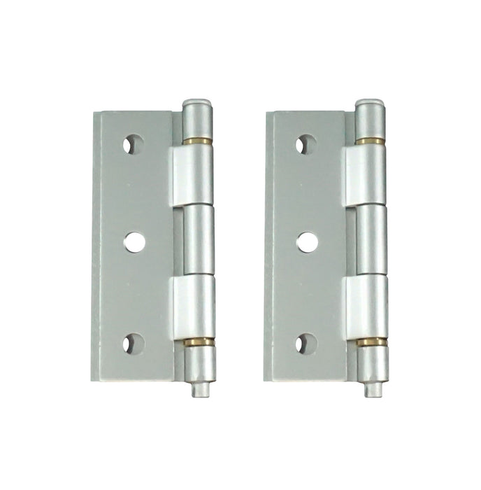 WRS 3" Aluminum Screen Door Hinge with Brass Bearings - 2 Pack