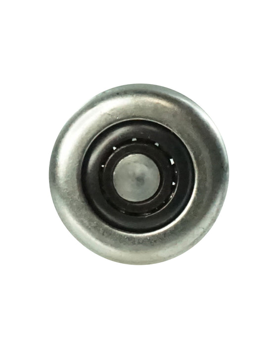 WRS 1-13/16" Diameter Steel Long Stem Ball Bearing Heavy Duty Garage Door Roller - Single Pack