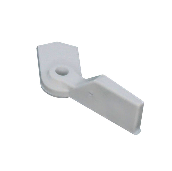 WRS White Flush Mount Screen Swivel Latch - 12 Pack