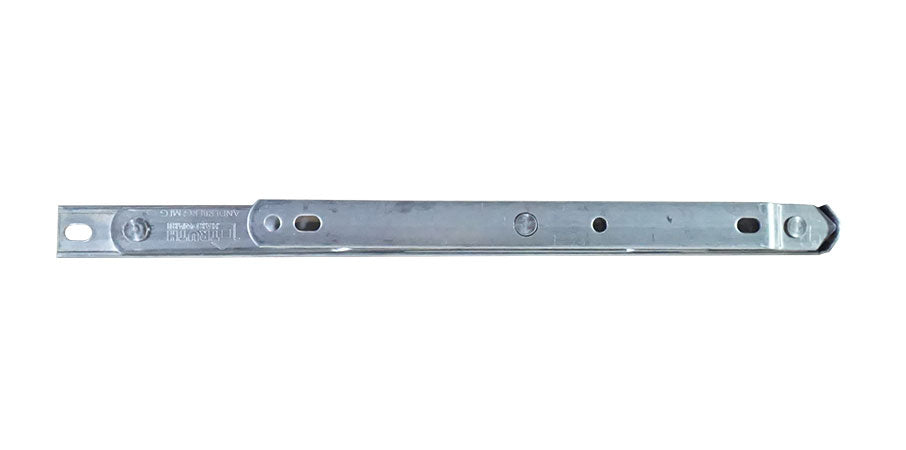 WRS Truth Hardware 10" Stainless Steel Standard Duty 4 Bar Hinge with Stop