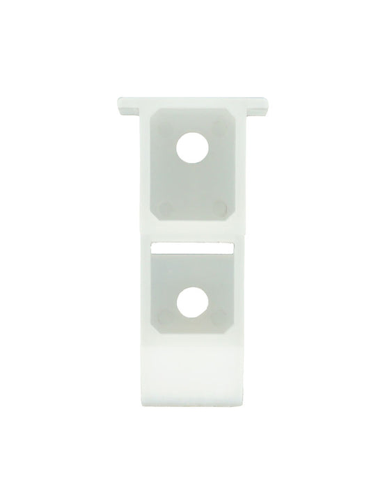 WRS 1-13/16" x 11/16" White Sash Cam