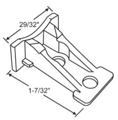 WRS Keller Top Guide for Spiral Balances - White