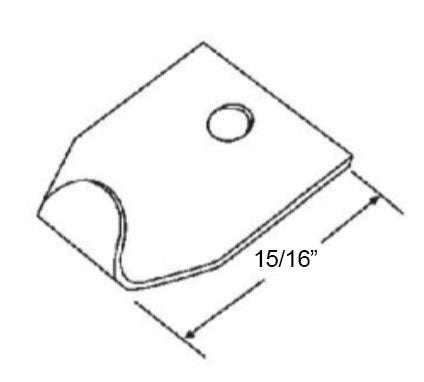 WRS Single Hole Keeper - Steel