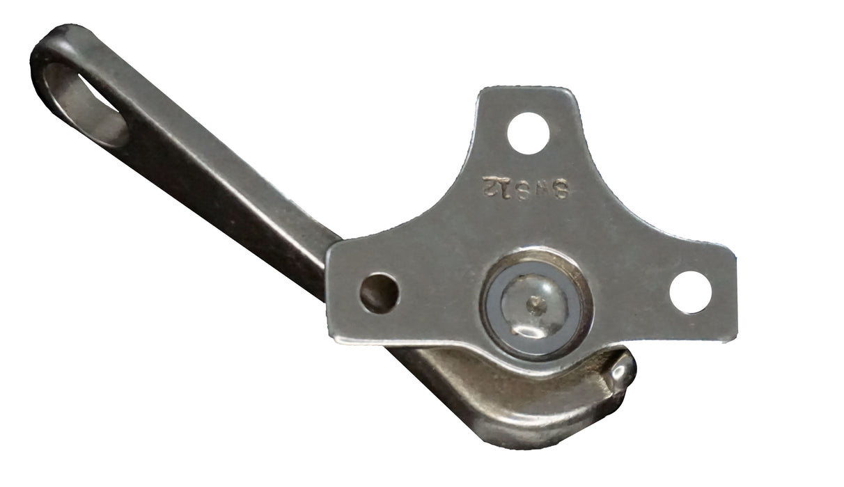 WRS 2-1/4" Pole Operated Sweep Lock - White Bronze